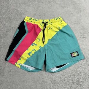 Slunks Shorts Mens XS Lined Volleyball Beach Athletic Performance Swim